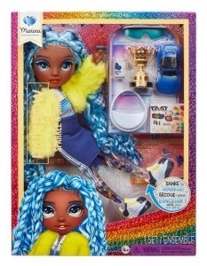 Rainbow High Sparkle & Shine Fashion Dolls- Marina (Blue)