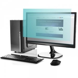Qoltec 51049 Filtr światła niebieskiego 27 | 16:9 | Ochrona wzroku | Anti Glare
