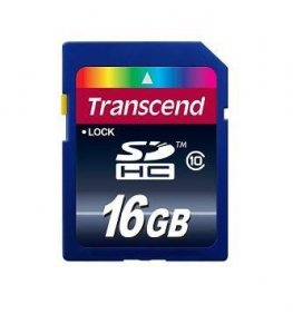 PAMIĘĆ SDHC 16GB CLASS10 TS16GSDHC10 TRANSCEND