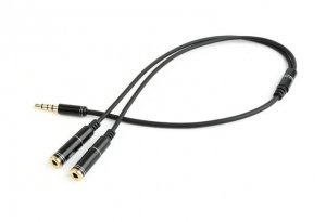 KABEL AUDIO 3.5MM 4-PIN TO 3.5MM S+MIC CCA-417M GEMBIRD