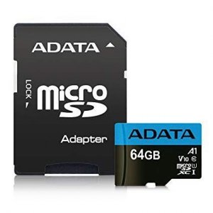 PAMIĘĆ MICRO SDXC 64GB CLASS10 W/A AUSDX64GUICL10A1-RA1 ADATA