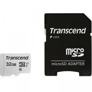 PAMIĘĆ MICRO SDHC 32GB W/ADAP C10 TS32GUSD300S-A TRANSCEND