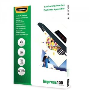 LAMINATOR POUCH GLOSSY A3 100 100PCS 5351205 FELLOWES