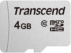 PAMIĘĆ MICRO SDHC 4GB CLASS10 TS4GUSD300S TRANSCEND