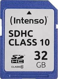 PAMIĘĆ SDHC 32GB C10 3411480  INTENSO