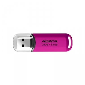 MEMORY DRIVE FLASH USB2 32GB/PINK AC906-32G-RPP ADATA