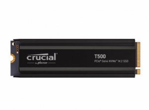 SSD PCIE G4 M.2 NVME 4TB W/HS/T500 CT4000T500SSD5 CRUCIAL