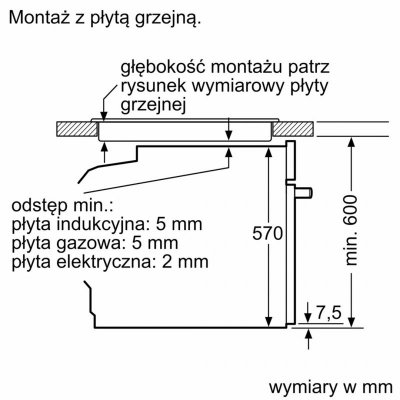 Piekarnik BOSCH HQG572EB3