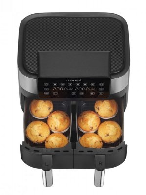 Frytkownica beztłuszczowa double  Air Fryer CONCEPT FR8000