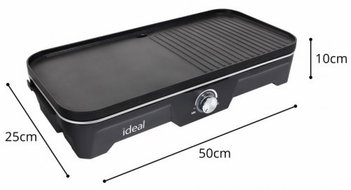 ELDOM GRILL ELEKTRYCZNY WOLNOSTOJĄCY 2W1