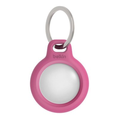 BELKIN AIRTAG HOLDER SECURE WITH KEYRING - RÓŻOWY