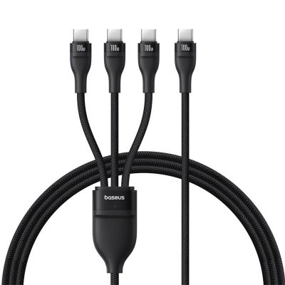 Kabel Baseus Flash Series 3 100W 1,5m (czarny)