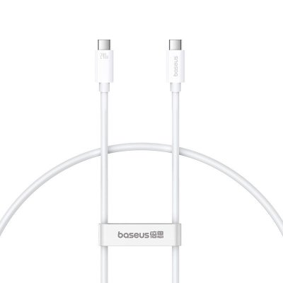 Kabel Baseus Superior Typ C-Typ C 240W 1m (biały)