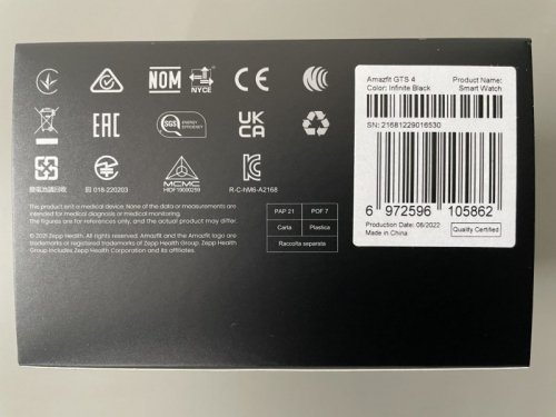 SMARTWATCH Amazfit GTS 4 Rosebud Pink
