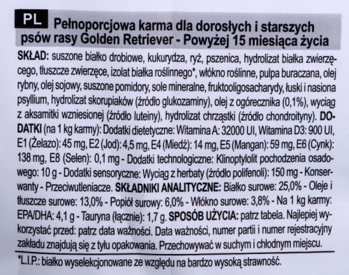 ROYAL CANIN BHN Golden Retriever - sucha karma dla psa dorosłego - 12 kg