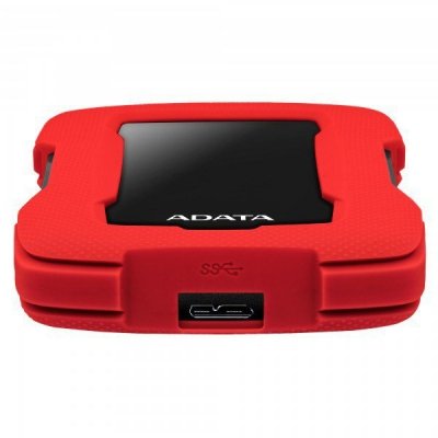 Dysk zewnętrzny HDD ADATA HD330 (2TB; 2.5&quot;; USB 3.2; czerwony)