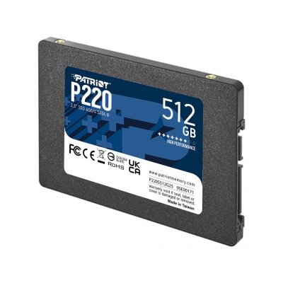 SSD PATRIOT P220 512GB SATA3 2,5&quot;