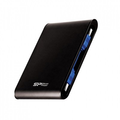 Dysk zewnętrzny HDD Silicon Power Armor A80 (1TB; 2.5&quot;; USB 3.2; 5400 obr/min; Black; SP010TBPHDA80S3K)