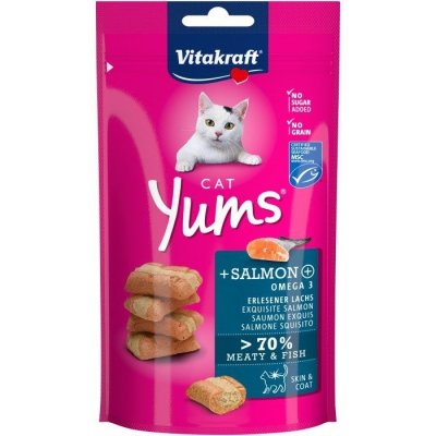 VITAKRAFT CAT YUMS łosoś  przysmak dla kota 40g