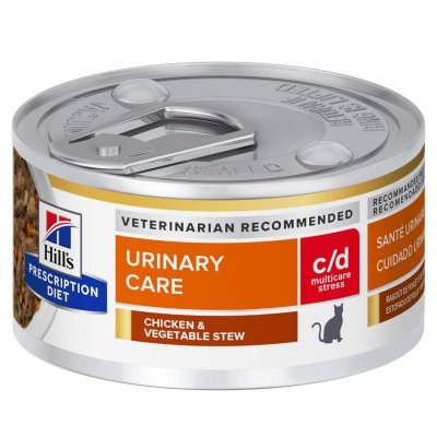 Karma HILL&#039;S PD Feline C/D URINARY Stress Stews 82g
