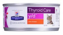 Hill&#039;s Prescription Diet Thyroid Care Feline y/d - karma dla kota z chorą tarczycą - puszka 156 g