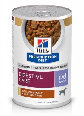 HILL&#039;S PD Canine Digestive Care Low Fat i/d Stew - mokra karma dla psa - 354 g