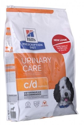 HILL&#039;S Prescription Diet Urinary Care c/d Multicare Canine - sucha karma dla psa - 4 kg