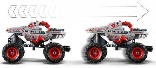 LEGO TECHNIC 42200 Monster Jam™ ThunderROARus™ z napędem typu pull-back