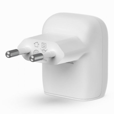 Ładowarka Belkin BoostCharge USB-C PD 3.1 PPS Wall Charger 20W + USB-C to Lightning Cable 1m White