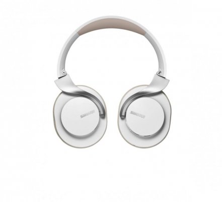 Shure SBH1DYWH1-EFS - Profesjonalne słuchawki bezprzewodowe AONIC 40 z systemem ANC (białe)