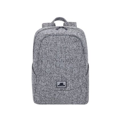RIVACASE PLECAK NA LAPTOP 13,3&quot; ANVIK, JASNY SZARY, Z MATERIAŁU WODOODPORNEGO