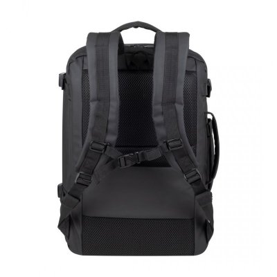 RIVACASE PLECAK NA LAPTOP 17,3&quot; TEGEL ECO, CZARNY, MATERIAŁ WODOODPORNY, EKO RPET, KIESZENIE NA SMARTFON, DOKUMENTY,AKCESOR