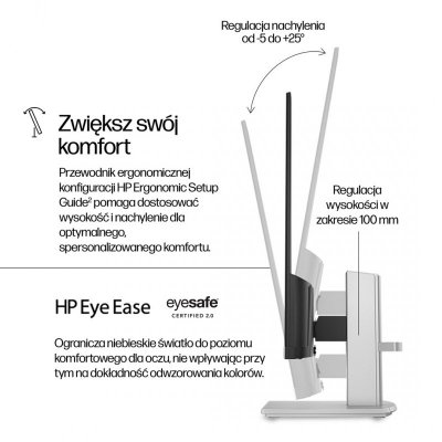 MONITOR HP LED IPS 23,8&quot; 524sh (94C19E9) 100Hz