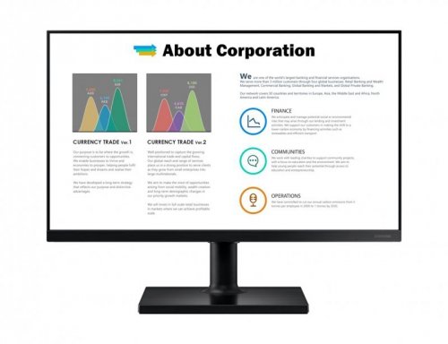 MONITOR SAMSUNG LED 24&quot; LF24T450FZUXEN