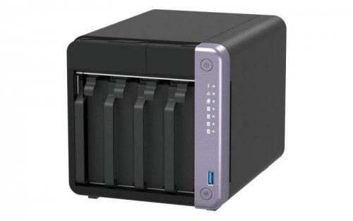 Qnap TS-432X-4G, Tower, 4 x 2.5&quot;/3.5&quot; SATA, AnnapurnaLabs Alpine AL524 4C, 4GB (Max. 16GB) DDR4 SODIMM, 2 x 2.5GbE, 1 