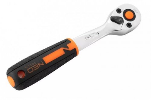 Klucze nasadowe Neo Tools 1/4&quot; zestaw 63 szt