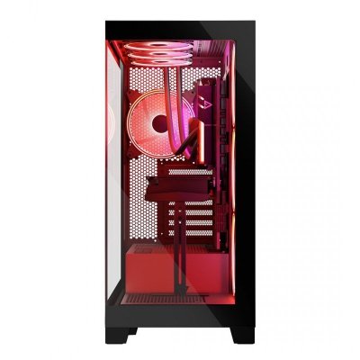 MODECOM OBUDOWA VOLCANO SPACE APEX ARGB MIDI CZARNA