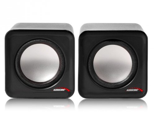 Zestaw głośników komputerowe AUDIOCORE AC870B (2.0; kolor czarny)