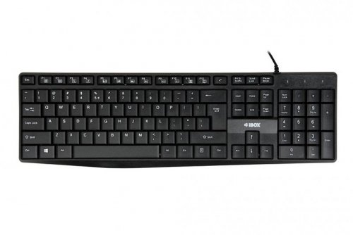 IBOX KLAWIATURA PRZEWODOWA ERIS, BLACK
