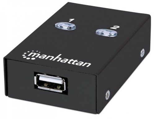 MANHATTAN AUTOMATYCZNY PRZEŁĄCZNIK USB 2.0 2/1 MAN