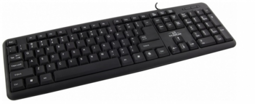 Klawiatura TITANUM TK102 (PS/2; (US); kolor czarny)