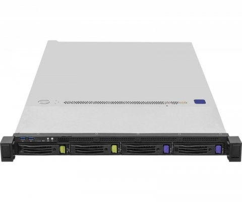 Platforma ASRock Rack (1U) AMD Ryzen 7000 (4xLFF, 2xGbE, Red.PSU, IPMI)