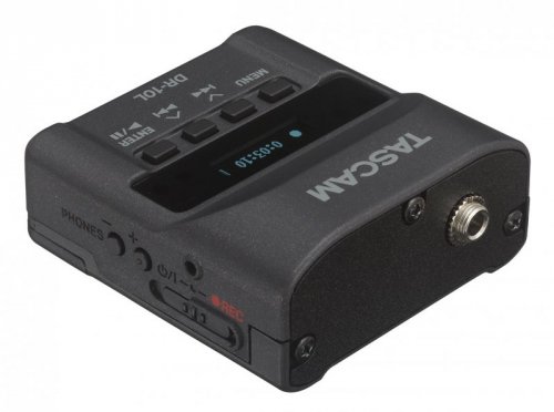 Tascam DR-10L - Cyfrowy rejestrator Tascam typu &quot;body-pack&quot; z mikrofonem lavalier (biały)