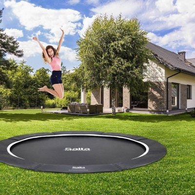 Trampolina Salta Royal Baseground Sport396cm Czarna