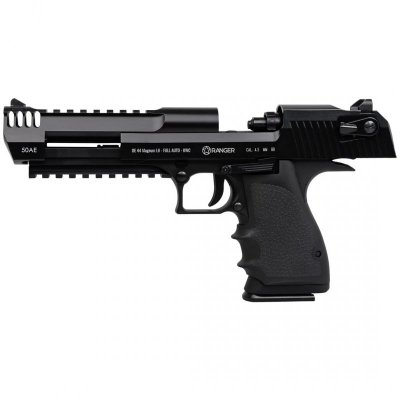 Pistolet wiatrówka RANGER DE 44 Magnum L6 FULL AUTO KWC kal. 4,5 BBs BLOW BACK 15 strz. METAL Slide CO2