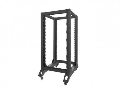 Stojak rack Lanberg OR01-6822-B (22U; kolor czarny)