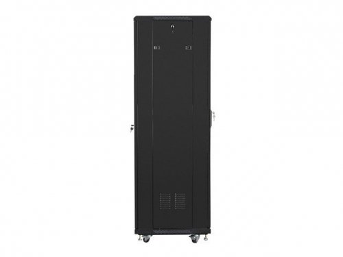 Szafy jednosekcyjna, zamykana na zamek Lanberg FF01-6637-12B (37U; 19&#039;&#039; / 600mm / 600 mm; stojąca; Pełne, Szklane; 800