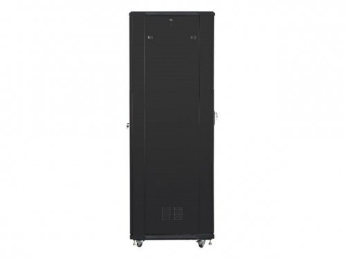 Szafa jednosekcyjna Lanberg FF01-8837-12B (37U; 19&#039;&#039;; 1833 mm / 800mm / 800 mm; stojąca; Pełne, Szklane; 800 kg; kolor