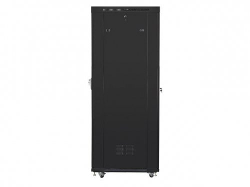 LANBERG SZAFA STOJĄCA RACK 19&quot; 27U 800X1000 DRZWI PERFOROWANE LCD CZARNA FF01-8027-23BL (FLAT PACK)