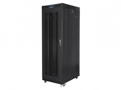 LANBERG SZAFA STOJĄCA RACK 19&quot; 42U 800X1200 DRZWI PERFOROWANE LCD CZARNA (FLAT PACK) FF01-8242-23BL
